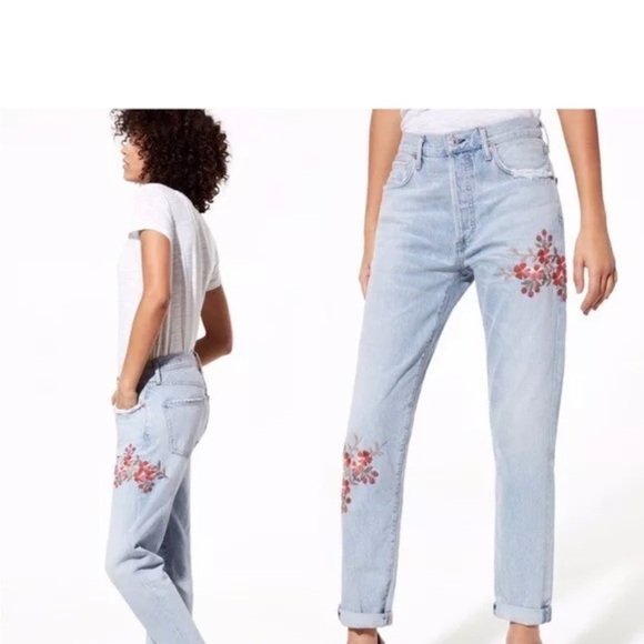 Citizens Of Humanity Liya Rock On Blossom Jeans - Picture 11 of 11